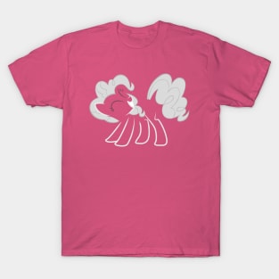 Pinkie Pie White on Pink T-Shirt